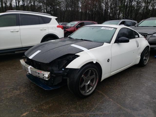 JN1AZ34D13T109940 - 2003 NISSAN 350Z COUPE WHITE photo 1