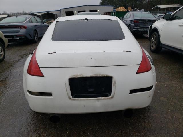 JN1AZ34D13T109940 - 2003 NISSAN 350Z COUPE WHITE photo 6