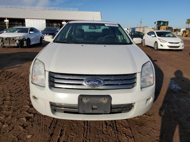 3FAHP08109R166811 - 2009 FORD FUSION SEL WHITE photo 5