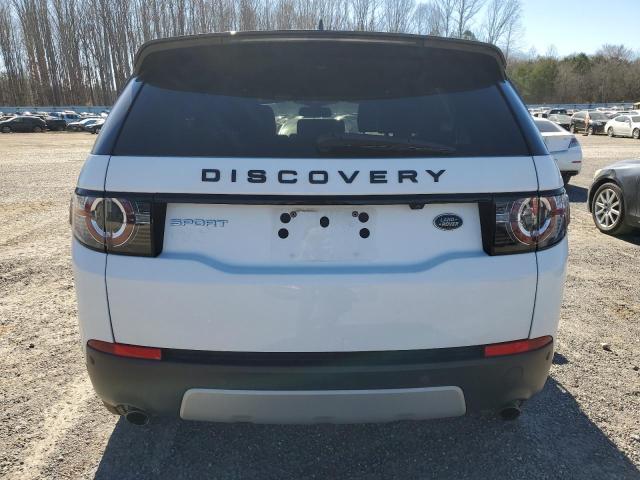 SALCR2BG1FH542672 - 2015 LAND ROVER DISCOVERY HSE WHITE photo 6