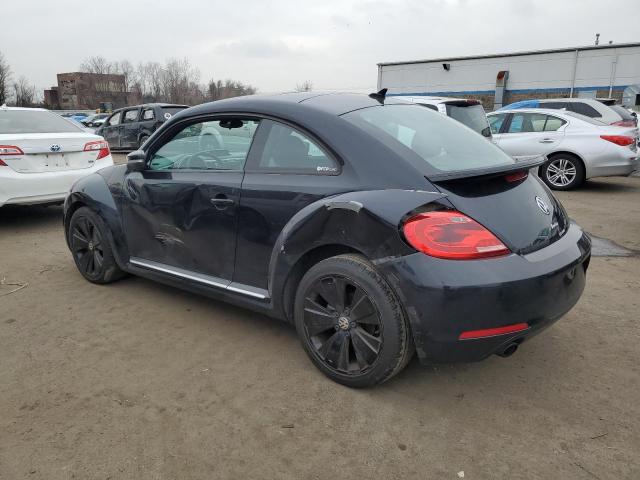 3VWVA7ATXDM615336 - 2013 VOLKSWAGEN BEETLE TURBO BLACK photo 2