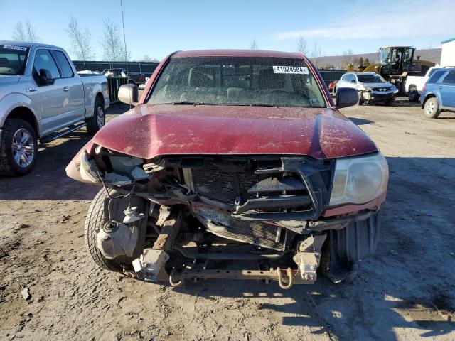 5TENX22N37Z328075 - 2007 TOYOTA TACOMA RED photo 5