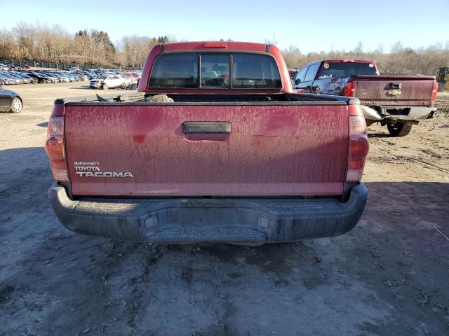 5TENX22N37Z328075 - 2007 TOYOTA TACOMA RED photo 6