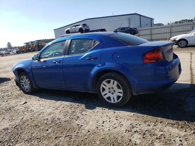 1C3CDZAB3CN275220 - 2012 DODGE AVENGER SE BLUE photo 2