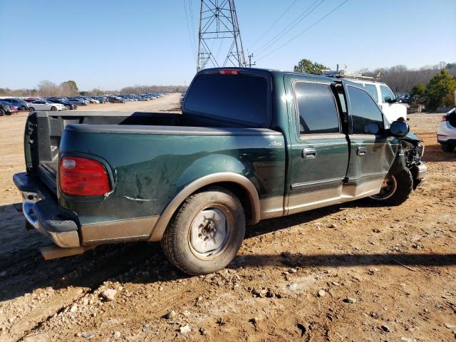 1FTRW076X3KD72860 - 2003 FORD F150 SUPERCREW GREEN photo 3