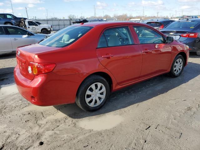 JTDBL40E799019060 - 2009 TOYOTA COROLLA BASE MAROON photo 3