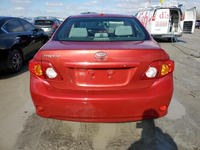 JTDBL40E799019060 - 2009 TOYOTA COROLLA BASE MAROON photo 6