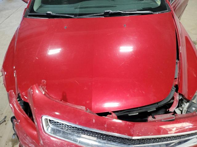 1G1ZC5E05CF241521 - 2012 CHEVROLET MALIBU 1LT Czerwony zdjęcie 11