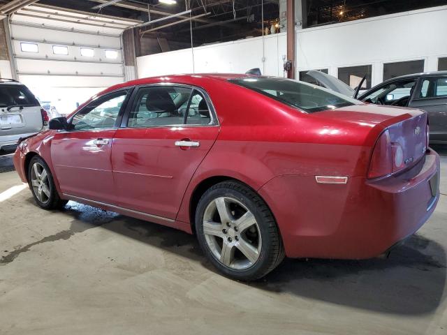 1G1ZC5E05CF241521 - 2012 CHEVROLET MALIBU 1LT Czerwony zdjęcie 2