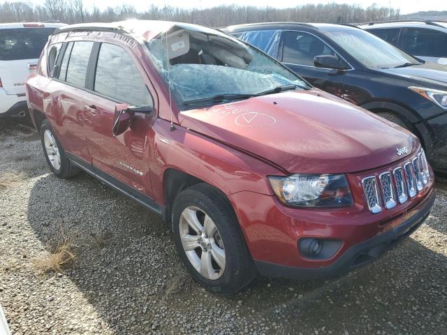 1C4NJDEB3ED817029 - 2014 JEEP COMPASS LATITUDE BURGUNDY photo 4