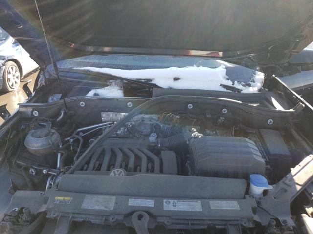 1V21E2CA6LC216250 - 2020 VOLKSWAGEN ATLAS CROS SE შავი ფოტო 12