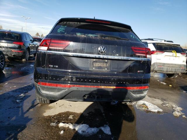 1V21E2CA6LC216250 - 2020 VOLKSWAGEN ATLAS CROS SE შავი ფოტო 6