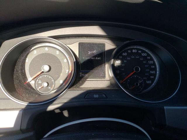 1V21E2CA6LC216250 - 2020 VOLKSWAGEN ATLAS CROS SE შავი ფოტო 9