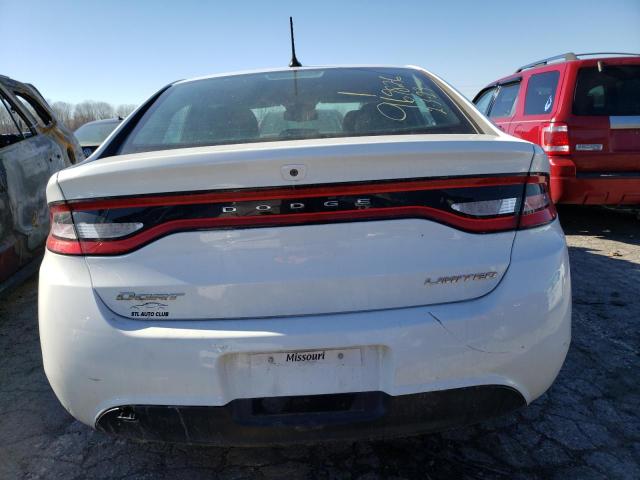 1C3CDFCB2FD173672 - 2015 DODGE DART LIMITED WHITE photo 6