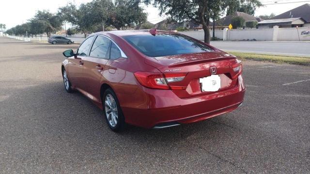 1HGCV1F12LA071544 - 2020 HONDA ACCORD LX MAROON photo 3