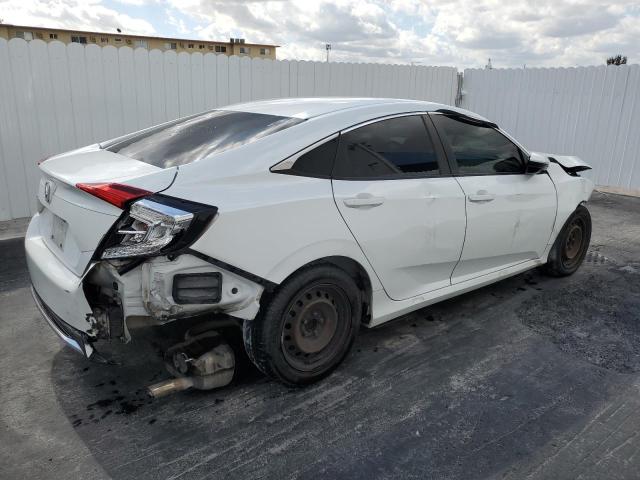 2HGFC2F69LH561422 - 2020 HONDA CIVIC LX WHITE photo 3