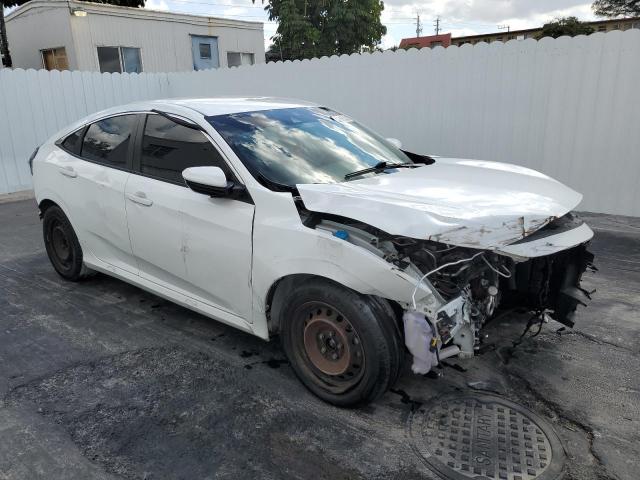 2HGFC2F69LH561422 - 2020 HONDA CIVIC LX WHITE photo 4