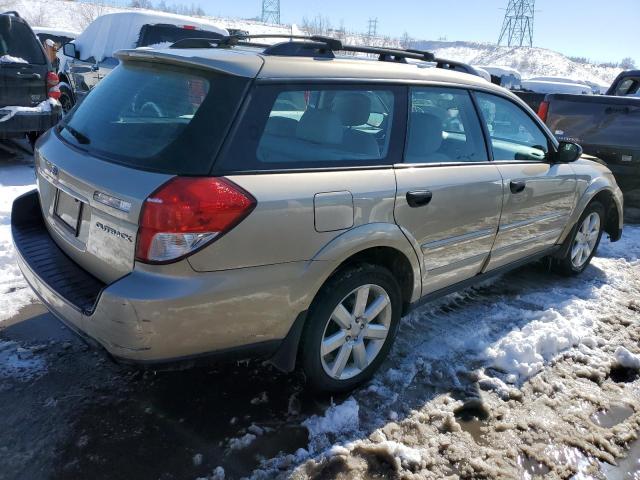 4S4BP61C087341302 - 2008 SUBARU OUTBACK 2.5I GOLD photo 3