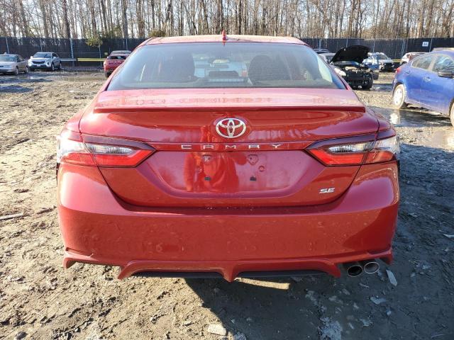 4T1G11AK2PU156136 - 2023 TOYOTA CAMRY SE NIGHT SHADE RED photo 6
