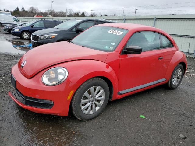 3VWF17AT2FM655384 - 2015 VOLKSWAGEN BEETLE 1.8T RED photo 1