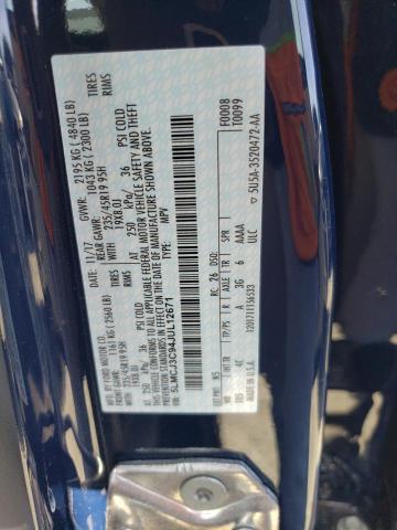 5LMCJ3C94JUL12671 - 2018 LINCOLN MKC RESERVE BLUE photo 12