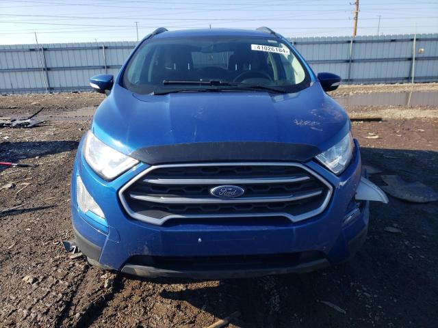 MAJ3S2GE7KC271648 - 2019 FORD ECOSPORT SE BLUE photo 5