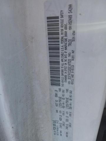 3C6TRVCG2GE107522 - 2016 RAM PROMASTER 2500 HIGH Ақ фото 12