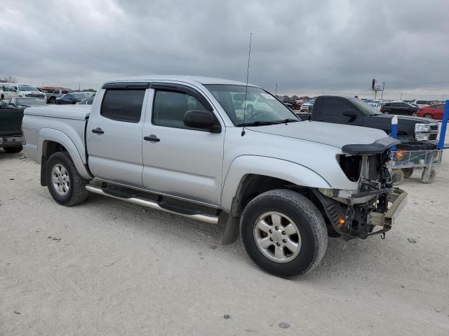 5TEJU4GN4AZ681816 - 2010 TOYOTA TACOMA DOUBLE CAB PRERUNNER SILVER photo 4