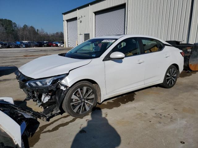 3N1AB8CV5MY289718 - 2021 NISSAN SENTRA SV WHITE photo 1