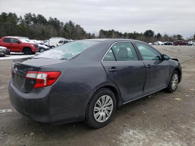 4T1BF1FK5DU208665 - 2013 TOYOTA CAMRY L GRAY photo 3