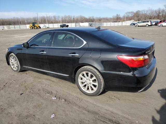 JTHCL5EF9B5009539 - 2011 LEXUS LS 460 BLACK photo 2