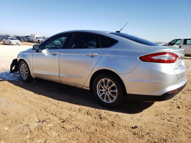 3FA6P0G70GR251450 - 2016 FORD FUSION S SILVER photo 2