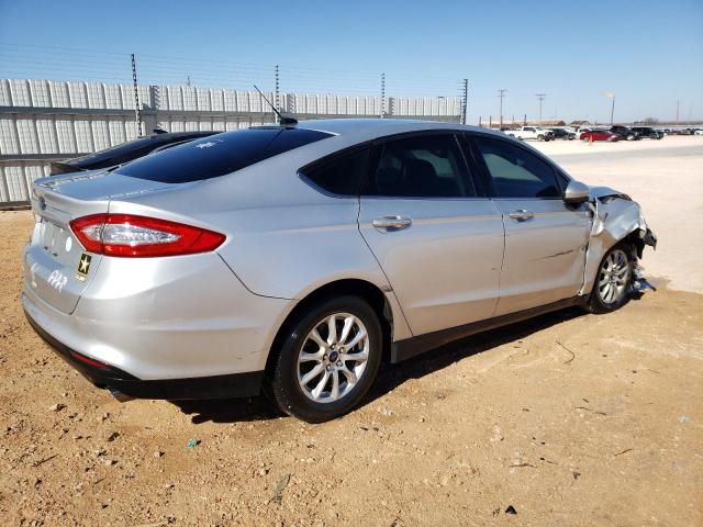 3FA6P0G70GR251450 - 2016 FORD FUSION S SILVER photo 3