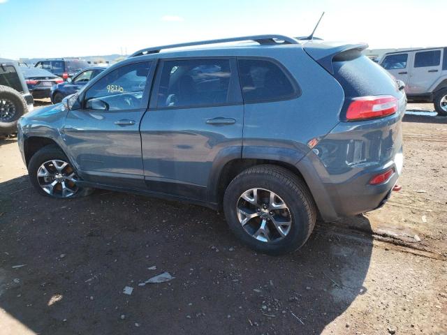 1C4PJMBS8EW222713 - 2014 JEEP CHEROKEE TRAILHAWK 绿色 照片 2