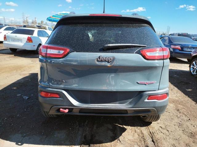 1C4PJMBS8EW222713 - 2014 JEEP CHEROKEE TRAILHAWK 绿色 照片 6