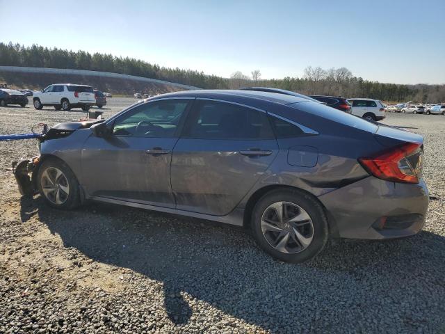 2HGFC2F68KH561474 - 2019 HONDA CIVIC LX GRAY photo 2