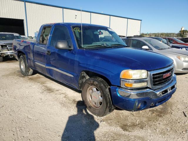 2GTEC19V731198117 - 2003 GMC NEW SIERRA C1500 BLUE photo 4