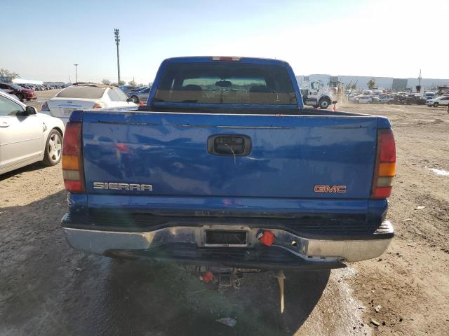 2GTEC19V731198117 - 2003 GMC NEW SIERRA C1500 BLUE photo 6