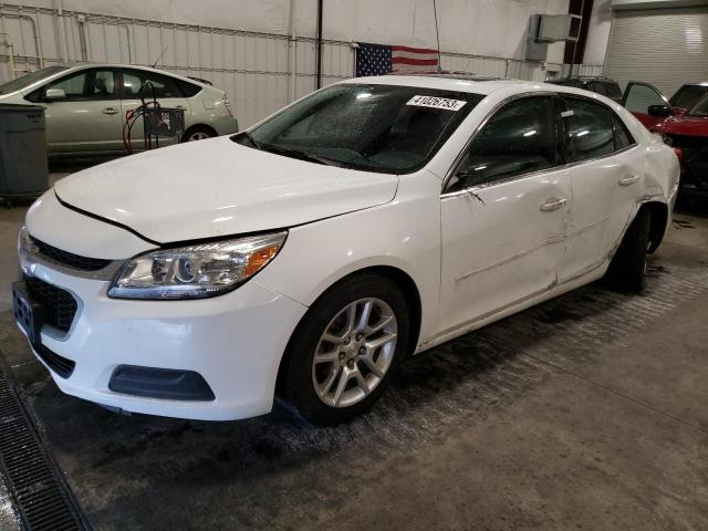 1G11C5SL4FF255006 - 2015 CHEVROLET MALIBU 1LT WHITE photo 1