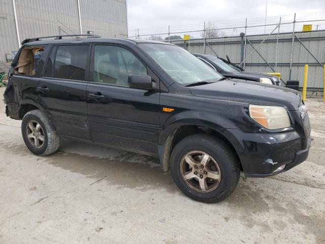 5FNYF18607B017442 - 2007 HONDA PILOT EXL BLACK photo 4