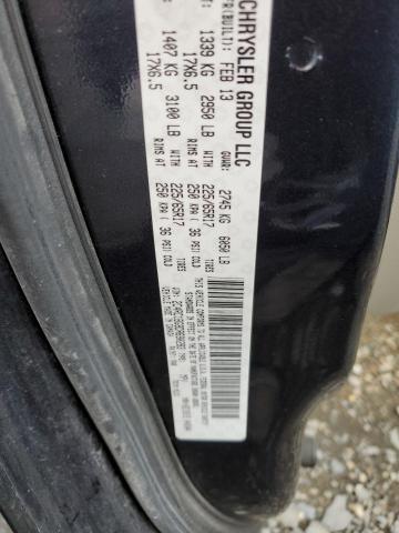 2C4RC1BG8DR690283 - 2013 CHRYSLER TOWN & COU TOURING 银色 照片 12