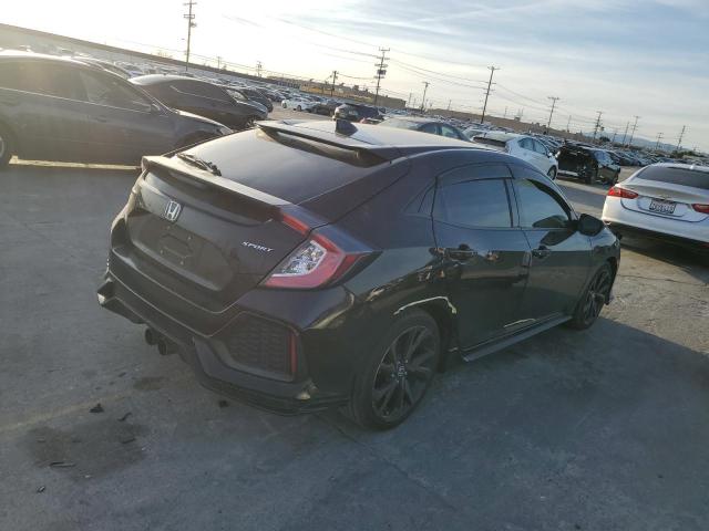 SHHFK7H47HU407538 - 2017 HONDA CIVIC SPORT 黑色 照片 3