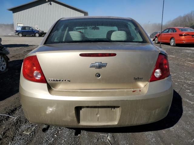 1G1AL52F557513150 - 2005 CHEVROLET COBALT LS TAN photo 6