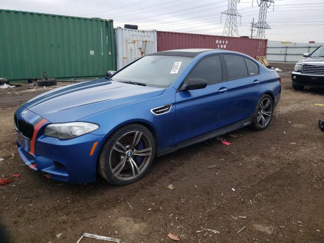 WBSFV9C51DC773015 - 2013 BMW M5 BLUE photo 1
