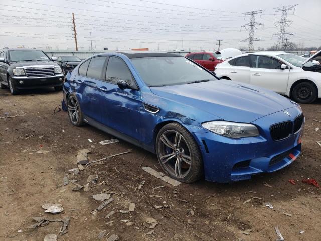 WBSFV9C51DC773015 - 2013 BMW M5 BLUE photo 4