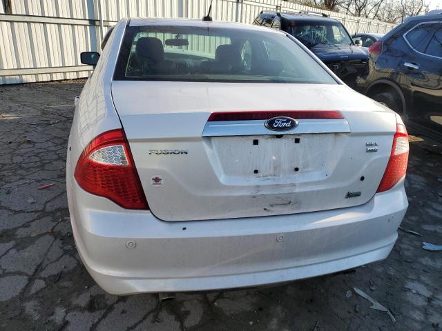 3FAHP0CG1AR408005 - 2010 FORD FUSION SEL WHITE photo 6