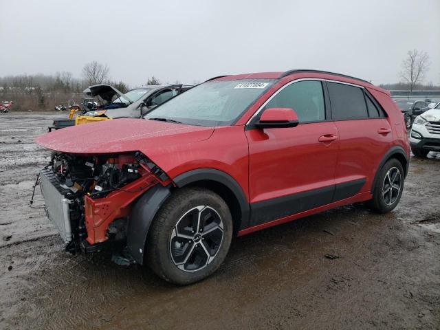 KNDCP3LE8P5090271 - 2023 KIA NIRO LX RED photo 1