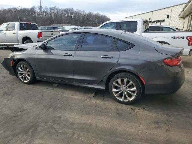 1C3CCCBB1FN678082 - 2015 CHRYSLER 200 S GRAY photo 2