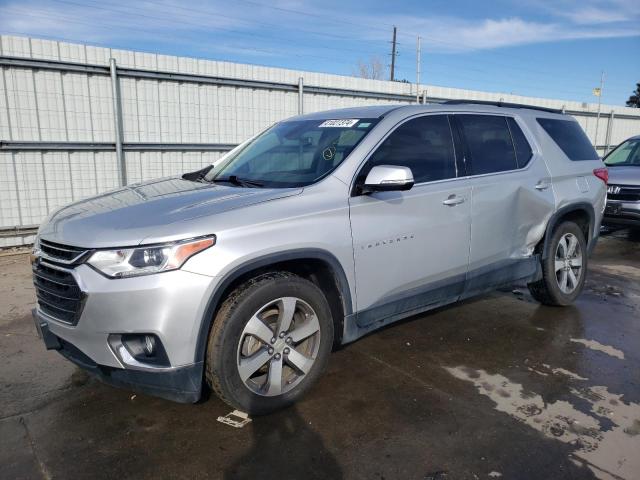 1GNEVHKW0LJ104758 - 2020 CHEVROLET TRAVERSE LT SILVER photo 1