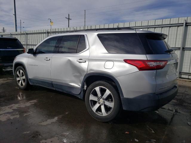 1GNEVHKW0LJ104758 - 2020 CHEVROLET TRAVERSE LT SILVER photo 2